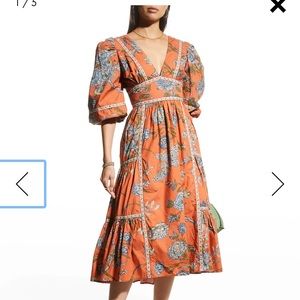 Love the label for anthro puff sleeve dress